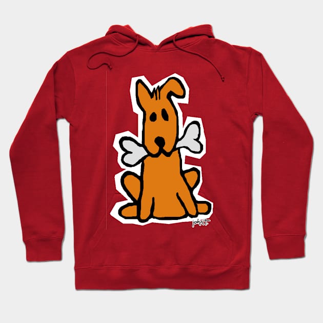 Dog & Bone Hoodie by JohnT